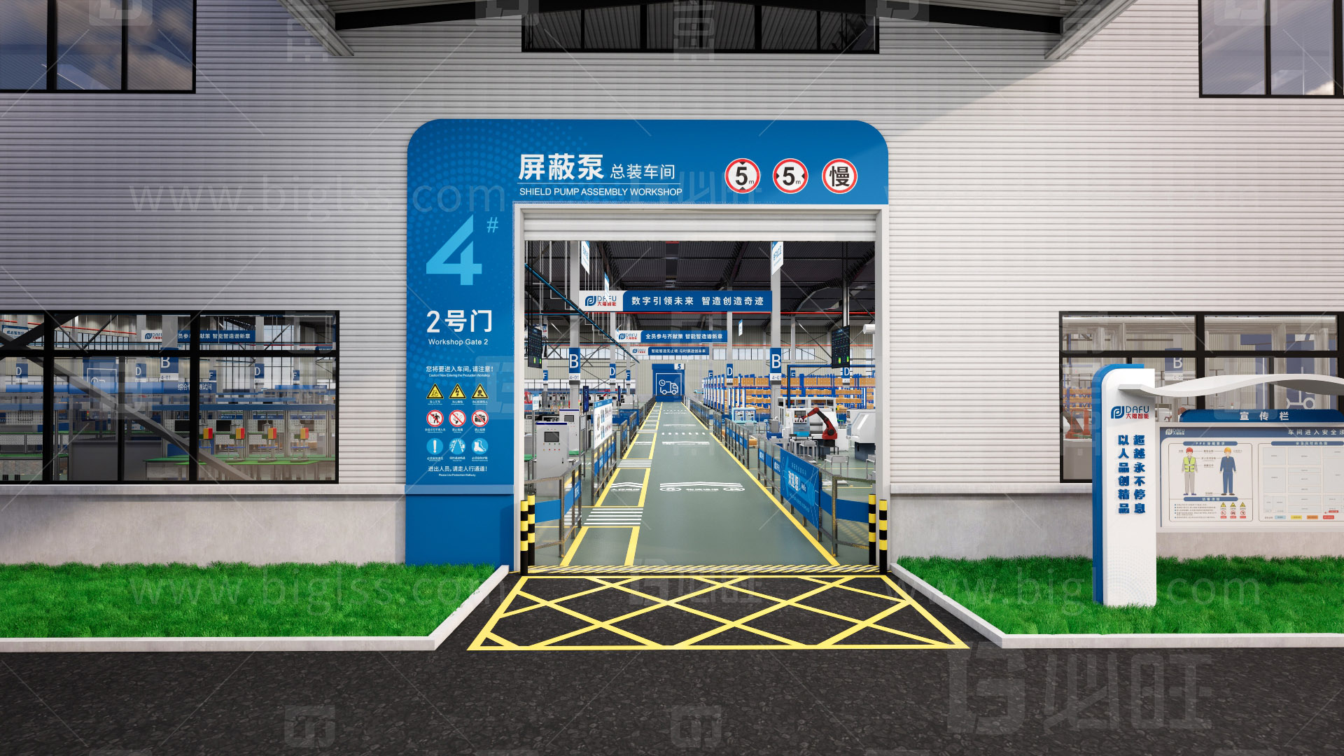 工廠目視化，車間目視化，目視化設(shè)計(jì)，空間設(shè)計(jì)
